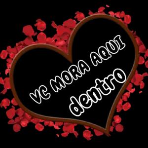 VC MORA AQUI dentro - getsticker.com