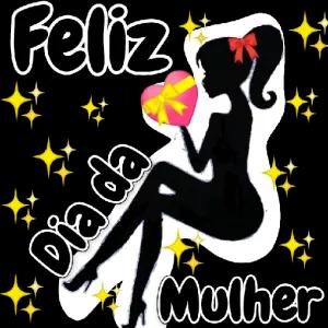 Feliz Dia da Mulher  - getsticker.com