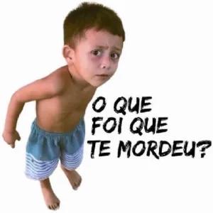 O QUE FOI QUE TE MORDEU? - getsticker.com
