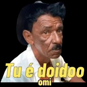 Tu é doidoo omi - getsticker.com