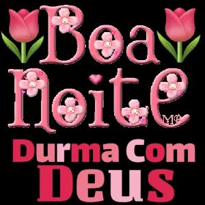 *Boa noite Durma Com Deus - getsticker.com