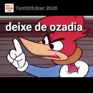deixe de ozadia - getsticker.com