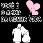 Beijo, amor!