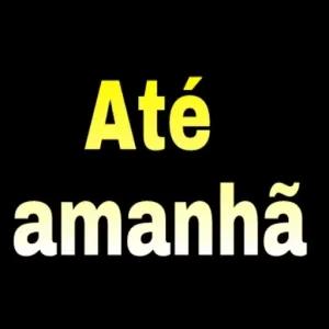 Até amanhã - getsticker.com