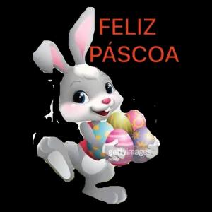 FELIZ PÁSCOA gettyimages  - getsticker.com
