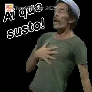 Ai que susto! - getsticker.com
