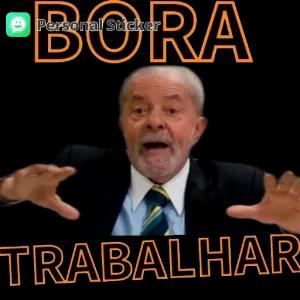 BORA TRABALHAR - getsticker.com