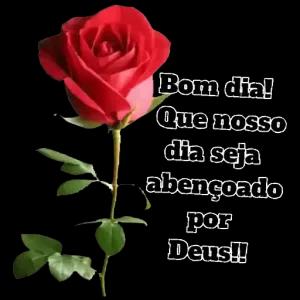 Bom dia! Que nosso dia seja abençoado por Deus!! - getsticker.com