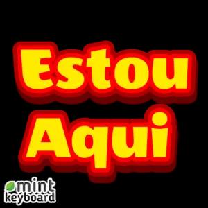 Estou Aqui - getsticker.com