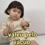 valeu pelo vácuo