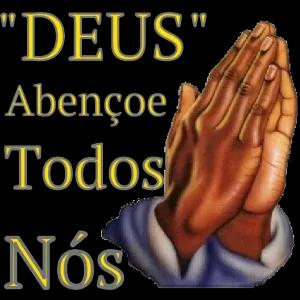 "DEUS" Abençoe Todos Nós - getsticker.com