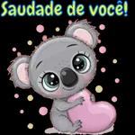 Saudade de você!