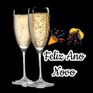 Feliz Ano Novo  - getsticker.com