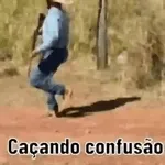 Man gets tackled at a golf tournament.