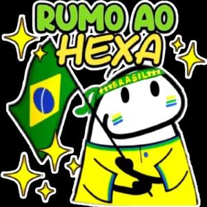 RUMO AO HEXA ***BRASIL*** - getsticker.com