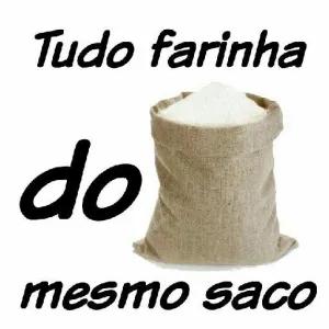 Tudo farinha do mesmo saco - getsticker.com