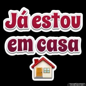 Já estou em casa - getsticker.com