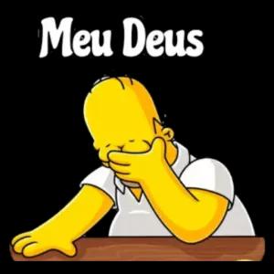 Meu Deus - getsticker.com
