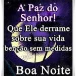 Jesus Abençoe Sua noite!