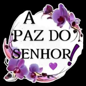 A PAZ DO SENHOR! - getsticker.com