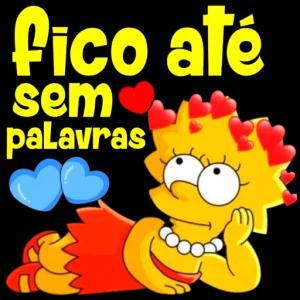 fico até sem palavras - getsticker.com