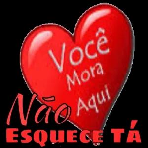 Você Mora Aqui Não Esquece Tá - getsticker.com