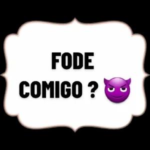 FODE COMIGO? - getsticker.com