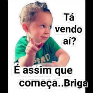 Tá vendo aí? FORD É assim que começa..Briga - getsticker.com