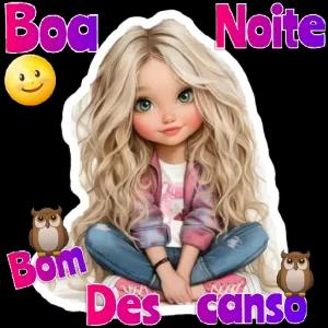 Boa Noite Bom Descanso - getsticker.com