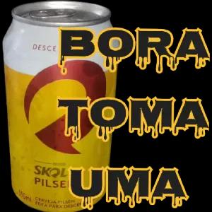 DESCE BORA ΤΟΜΑ A SUMA W SKOL PILSE 350ml CERVEJA PILSEN FEITA PARA DESCE - getsticker.com