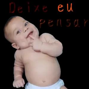 Deixe eu Pensar - getsticker.com