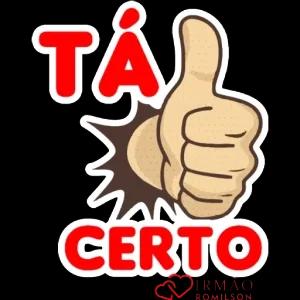 TÁ MD CERTO IRMÃO ROMILSON - getsticker.com