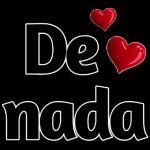 de nada