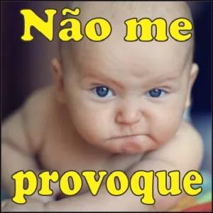 Não me provoque - getsticker.com