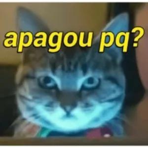 apagou pq? - getsticker.com