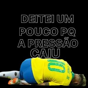 DEITEI UM POUCO PQ A PRESSÃO CAIU YMAR JR  - getsticker.com