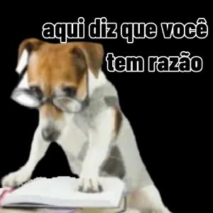 aqui diz que você tem razão - getsticker.com