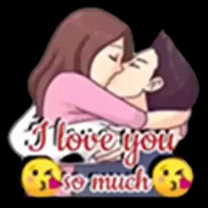 I love you so much - getsticker.com