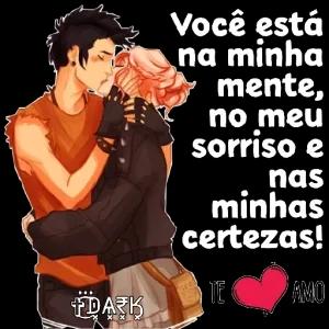 Você está na minha mente, no meu sorriso e nas minhas certezas! TE AMO - getsticker.com