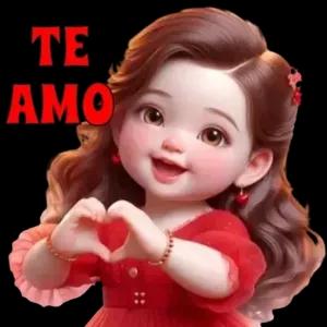 TE AMO - getsticker.com