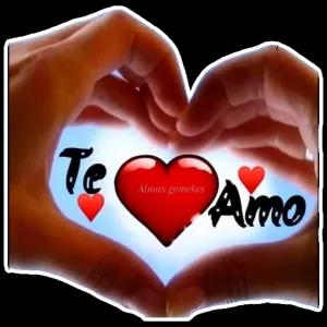 Te Amo, Almas gemelas - getsticker.com