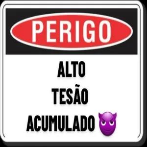 PERIGO ALTO TESÃO ACUMULADO - getsticker.com