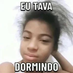 EU TAVA DORMINDO - getsticker.com