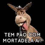  TEM PÃO COM
MORTADELA Aí?