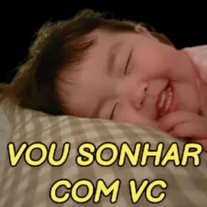 VOU SONHAR COM VC - getsticker.com