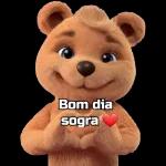 bom dia stickers