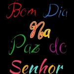 paz do Senhor!