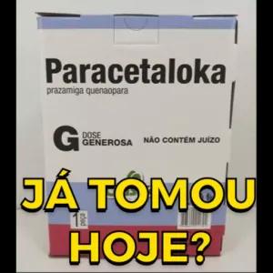Paracetaloka prazamiga quenaopara G DOSE GENEROSA NÃO CONTÉM JUÍZO JÁ TOMOU 1 peça HOJE? - getsticker.com