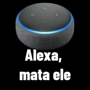 Alexa, mata ele - getsticker.com