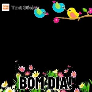 BOM DIA! - getsticker.com